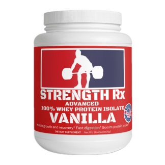 STRENGTH Rx Advanced 100% Whey Protein Isolate Vanilla