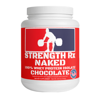 STRENGTH Rx NAKED CHOCOLATE 100% WHEY PROTEIN ISOLATE